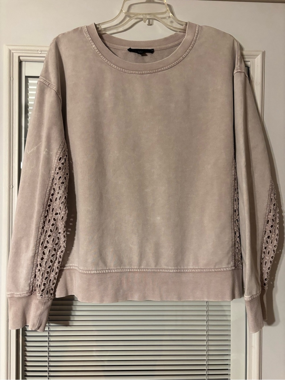Jane and Delancey Lace Sweatshirt